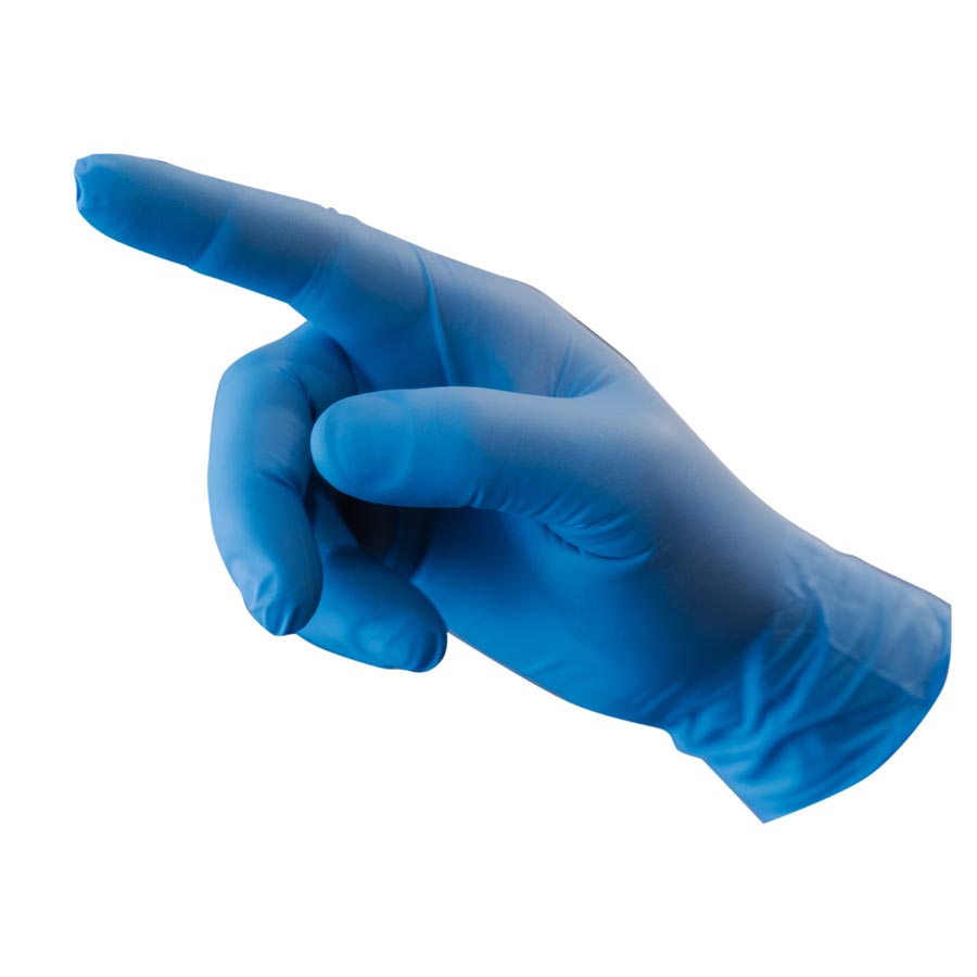 Nitrile Powder Free Gloves-Case 10 Box (1000 Gloves)